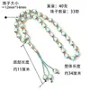 Pulsera de cuentas de oración de Arabia Saudita de 12*14 mm, pulsera con baño de estrellas y luna, pulsera de cuentas Zan, pulsera de Oriente Medio, accesorio para la mano