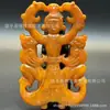 Escultura Antiga de Jade de Alta Qualidade, Design Vazado, Pingente de Cintura de Jade Antigo, Pingente de Figura de Dragão, Ornamento de Jade, Item de Presente, Atacado