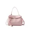 Novas bolsas femininas cuidadosamente selecionadas com um toque de luxo, bolsa de ombro, bolsa estilo rodeio para o dia a dia, bolsa tote transversal de couro bovino de grande capacidade