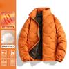 Chamarra Ligera de Plumas Luo Duo para Mujer, Nuevo Modelo Invierno 2025, Plumón de Pato Blanco, Forro Interior Resistente al Frío, Abrigo con Cuello Alto Talla Grande