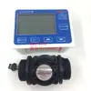 Instrumento de Control Cuantitativo, Medidor de Flujo Digital y Sensores de Flujo de Agua de 1 pulgada y Válvulas Solenoides de 1 pulgada, con Adaptador de Corriente