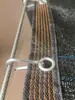 Clips de Instalación para Red de Sombra, Ganchos, Mosquetones, Cable de Acero, Clips en Forma de U, Tensores, Elevación Automática de Expansión