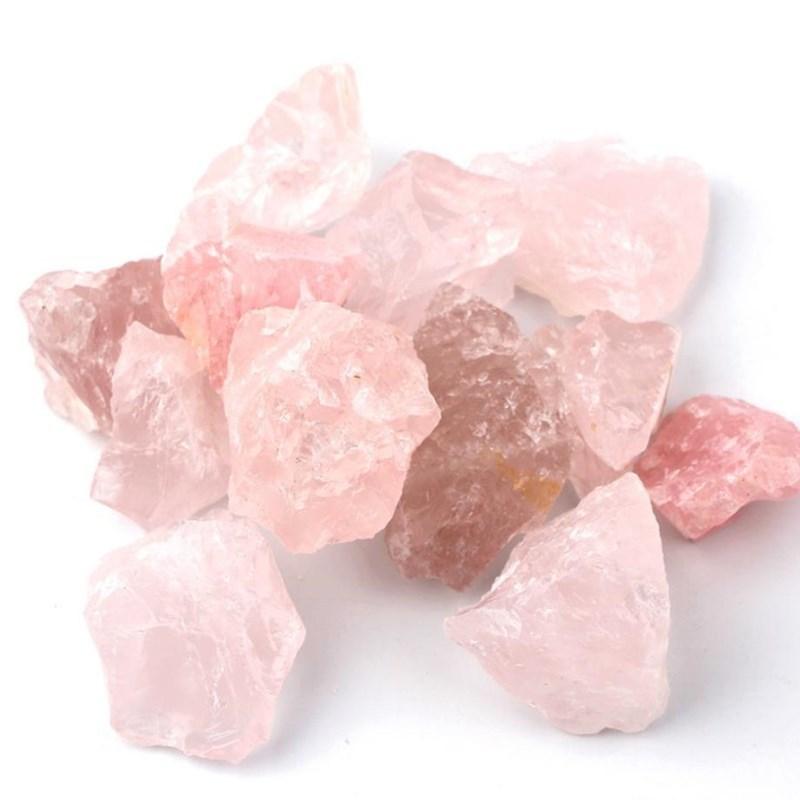 Quartz crystal raw rough stone