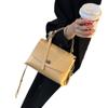 Bolso de Mano con Cierre de Piel de Vaca de Capa Superior Lote Nuevo Primavera y Verano Bolso de Hombro Versátil de Alta Gama Bolso Cruzado para Viajes Diarios Bolso para Mujer