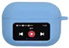 Huaqiang North Versão AirPods A9pro com Tela Angular Sem Fio Bluetooth Fone de Ouvido Silicone Capa Protetora Fina