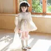 Vestido de Cumpleaños Lolita con Lentejuelas de Manga Larga para Niña, Resistente, Nuevo Modelo 2026, Vestido Infantil de Manga Larga para Actuación de Cumpleaños, Resistente