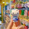 Llavero Cyber Celebrito Sanrio para Mujer Moda Linda Exquisita Resina Muñeca Estéreo Llavero de Coche Colgante para Bolso con Cuentas