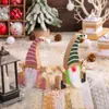 Adornos de Muñeco de Madera Creativo Transfronterizos Navidad 2026 Gnomo Jardín Micro-Paisaje Artesanías Adornos Versión Coreana