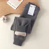 Pantalones Térmicos de Felpa de Nube para Niños Invierno Engrosados Sin Costuras Esenciales para Uniforme Escolar Ropa Interior para Estudiantes Niños y Niñas