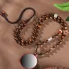 Novo Pingente Estilo Tibetano Chinês Corda Tangkazaki Ram Pendente de Pescoço Retro Étnico Corrente de Clavícula Wen Joias de Brincar Colar