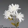 Ventas Directas de Fabricantes de Comercio Exterior: Flores Artificiales Blancas, Flores Falsas Estilo Bosque, Materiales Florales para Bodas, Flores para Decoración de Salón de Bodas