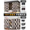 Cortina de Cama Espessa Forte Estilo Japonês Preto Puro Blackout para Dormitório de Estudante Cortina para Cama Elástica de Dormitório para Cama Superior Masculina e Cama Inferior Feminina Cortinas