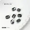 Joias Diamante para Nail Art Coloridas de Fundo Pontiagudo Octagonal Grandes, Médias e Pequenas Cubo de Açúcar Mahjong Diamante Super Brilhante para Nail Art Joias de Diamante para Unhas Atacado