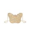 Bolsa Pequeña Heterosexual Transfronteriza Estilo Ins para Mujer Estilo Mori Pinza de Mariposa Boca Bolsa Cuadrada Pequeña Cadena de Celebridad de Internet Cruzada Boca Bolsa Roja Tendencia