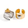 Anillo Jieding de amor europeo y americano de acero de titanio de lujo ligero con sentido de alto nivel, joyería que no se desvanece, anillos, joyería transfronteriza de acero inoxidable