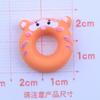 Oso de miel de dibujos animados nuevos accesorios de joyería de resina diy gel crema pinza para el cabello cuerda para el cabello zapatos con agujeros material hecho a mano