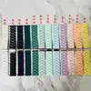 20/22 mm para Huawei GT2/Samsung WATCH4/S3 correa acrílica color real tres eslabones pulsera imitación resina