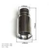 Fornecimento Direto da Fábrica adequado para BMW modificado série 3456 320li535 ponteira de escapamento de carro aço inoxidável garganta traseira universal