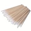 Nuevos Bastoncillos de Algodón para Extensiones de Pestañas Modelo Transfronterizo con Puntas Pequeñas, Bastoncillos de Algodón Afilados de Madera para Bordar, Bastoncillos de Algodón para Limpieza de Maquillaje