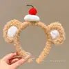 Diadema de Peluche Antideslizante Linda para Lavado de Cara 2026 Nuevo Estilo Diadema para Mujeres Aplicación de Mascarilla Goma para el Pelo Pinza para el Pelo Tocado