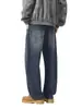 Ropa para Hombre Maple House / Nueva Colección Primavera/Otoño 2026: Jeans retro de corte holgado estilo americano con pierna curva para hombre