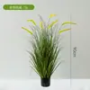 Plantas Verdes Simuladas, Hierba de Juncos de Alta Gama, Cola de Perro, Adornos para Sala de Estar del Hogar, Árboles Falsos, Decoración de Interiores, Plantas Suaves