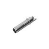 Terminal de Soldadura Jack con Ranura Dividida Pin de Engarzado de Corona Auto-Bloqueante de Plata Chapada de 4 mm Conector Automotriz