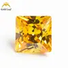 1,5 x 1,5 ~ 10x10mm 5A quadrado quadrado quadrado quadrado coleção de zircônia colorida pedra preciosa atacado pedra branca pedra nua