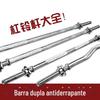 Barra de barra ousada 1,5 metros 1,8 metros de levantamento de peso galvanizado barra olímpica ginásio de musculação treinamento equipamentos de fitness casa