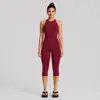 Conjunto de ropa de yoga transfronterizo, conjunto de chaleco deportivo de secado rápido, pantalones rectos holgados de cintura alta para adelgazar, conjunto para correr y fitness