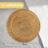 Tapete de aislamiento térmico de ratán para el hogar, tapete para olla antiquemaduras, tapete para tazón, resistente a altas temperaturas, tapete para mesa de comedor, tapete para plato resistente al calor, posavasos, soporte para tetera