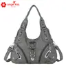 Bolsas Femininas Populares de Comércio Exterior Transfronteiriço Bolsas Europeias e Americanas Bolsas de Ombro Tendência Grande Capacidade Bolsas Transversais Portáteis Venda por Atacado Feminina