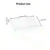501 popular estante de acrílico transparente para especias con cajones ajustables, estante de almacenamiento de frascos de especias transparente apilable estilo escalera