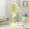 Nuevo Ventilador Mini Portátil de Tres Velocidades con Carga USB Ventilador Eléctrico Pequeño Portátil Regalo Exportación Transfronteriza Logo Impreso