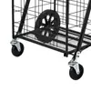 Carrinho Cesta de Legumes Portátil para Barracas, Carrinho Dobrável de Metal para Armazenamento, Conveniente para Casa, Exterior, Idosos, Fornecimento de Fábrica