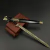 Espada de Estilo Antiguo Espada del Rey Yue Gou Jian Espada Ruyi Espada de Qin Shihuang Espada Arma Antigua Modelo Coleccionable Hoja Sin Abrir