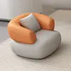Sofá de Cuero con Forma Inusual para Rascar Gatos Belleza Salón Apartamento Homestay Sofá Mesa de Café Juego Sala de Estar Sofá Impermeable Resistente a los Arañazos