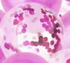 Rede da fábrica para microempresa impulsionar balões de lantejoula transparentes espessados balões de decoração de festa de feriado atacado