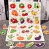 Juguetes de Madera Hao Yi Rompecabezas Plano Educativo de Frutas y Verduras para Niños Juguetes de Madera Fuente de Suministro Exclusiva de Exportación Transfronteriza