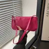 Charol Brillante Moda Otoño 2025 Gran Capacidad Nuevo Elegante Textura Simple Bolso de Mano Bolso de Hombro Bolso Baguette