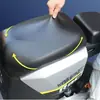 Funda de Asiento para Vehículo Eléctrico, a Prueba de Sol e Impermeable, Nueva Funda de Asiento Estándar Nacional para Vehículo Eléctrico, Funda de Cojín de Asiento Espesa para Bicicleta Eléctrica, Universal