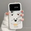 Adecuado para funda de teléfono Xiaomi 17, diseño de cobertura total, estilo 14 Pro, moderno y a la moda, con un tacto de alta gama, con diseños creativos de dibujos animados pintados a mano de West Highland terriers