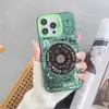 Tornamesas Rosa de Celebridad de Internet Cachorro Color IMD Plateado Funda para Teléfono Venta al por Mayor Adecuado para iPhone 17 Plus Funda Amigable con la Piel Anti-Caídas