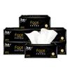 Pañuelos Faciales Jierou Cara Negra Aroma a Colonia Tamaño Grande 3 Capas 120 Sacadas Paquete de 6 Servilletas Venta al por Mayor Dropshipping
