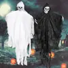 Decoração de Halloween Caveira Pendurada Fantasma de Gaze Fantasma Chorando Preto e Branco Barra Suspensa Impermanente Sala Secreta Pátio Decoração Externa