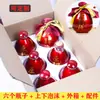 Botella de Vino Casera Vidrio Vacío Cerámica Fruta 0.5kg Frasco de Vino Sellado Jarra de Vino Pequeña Opciones Multicolores Personalizables