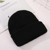 Gorro de punto transfronterizo de color sólido, gorro de punto de invierno, gorro de punto de lana para hombres y mujeres, estudiantes, gorro melón