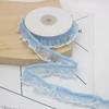 Cinta plisada elástica de hilo de nieve de 5 colores para hacer tú mismo calcetines, puños, aros para el pelo, muñecas Lolita, vestidos, decoración de escritorio