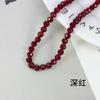 Contas soltas de vidro de cristal 96 contas de terra de rosto 4-12 mm joias faça você mesmo roupas brincos acessórios de material com contas