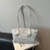 Bolsas para Mujer Estilo Coreano Moda de Moda Bolso de Axila 2025 Nueva Textura Maletín de Trabajo Ropa de Trabajo Bolso de Hombro Casual